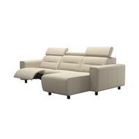 Emily Two Seater Power Left with Medium Long Seat Leather